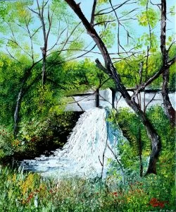 sognare una cascata